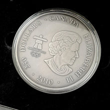 Load image into Gallery viewer, 2010 Olympic Games The Eagle Canada $250 Kilo Silver Coin Mintage 1500
