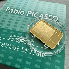 2010 Pablo Picasso Gold Coin 100 Euro France - Mintage 500 pcs