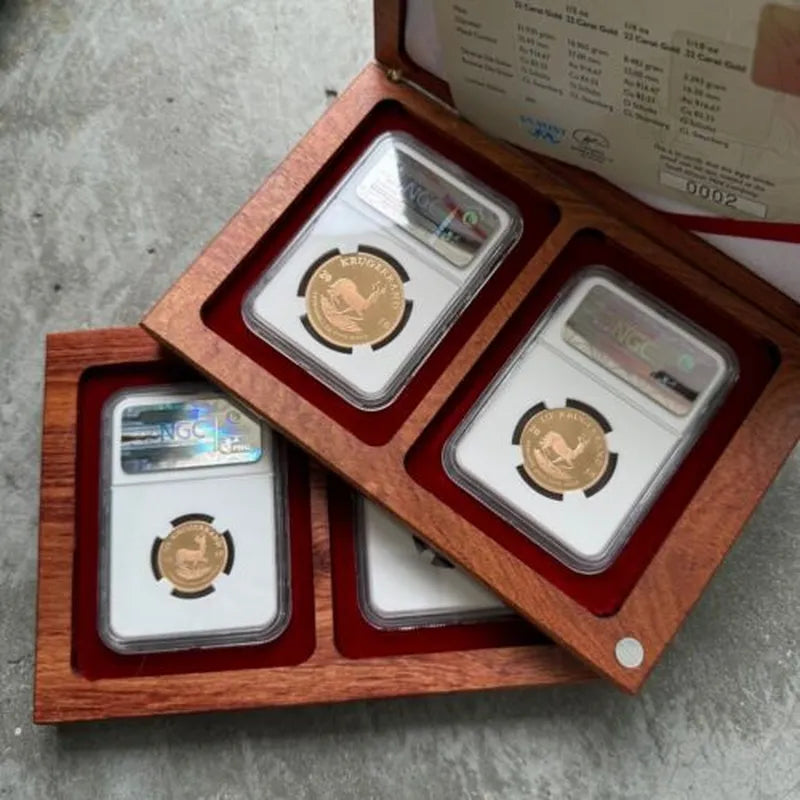 2010 South Africa Krugerrand Proof Gold 4 Coin Set 1.85 oz - NGC Proof 70 Ultra