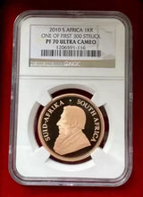 Load image into Gallery viewer, 2010 South Africa Krugerrand Proof Gold 4 Coin Set 1.85 oz - NGC Proof 70 Ultra
