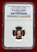 Load image into Gallery viewer, 2010 South Africa Krugerrand Proof Gold 4 Coin Set 1.85 oz - NGC Proof 70 Ultra
