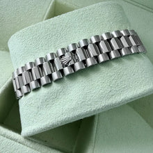 Load image into Gallery viewer, 2011 Rolex President Platinum 179166 - Box Papers + Hangtag - Light Glacier Blue
