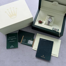 Load image into Gallery viewer, 2011 Rolex President Platinum 179166 - Box Papers + Hangtag - Light Glacier Blue
