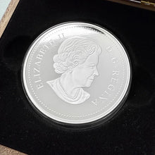 Load image into Gallery viewer, 2012 Robert Bateman The Moose Family Canada $250 Kilo Silver Coin Mintage 1000
