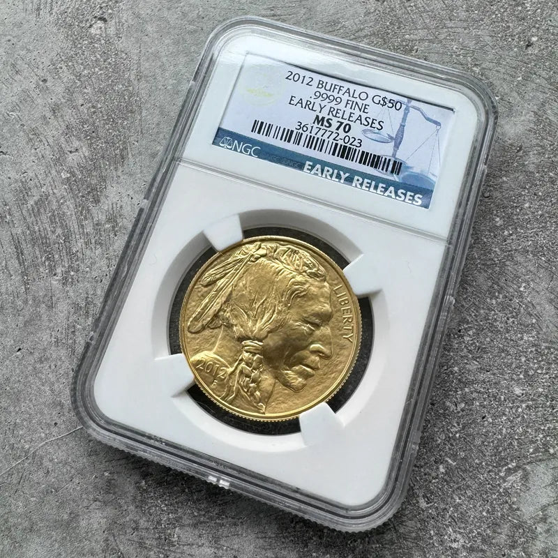 2012 Gold Buffalo 1 oz Gold Coin NGC Gem MS 70 Early Release