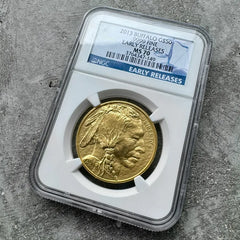 2013 Gold Buffalo 1 oz Gold Coin NGC Gem MS 70 Early Release