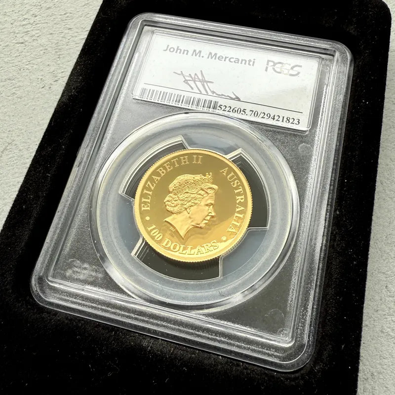 2014 High Relief Wedge Tailed Eagle Australia 1 oz Gold Coin Proof PCGS PR 70