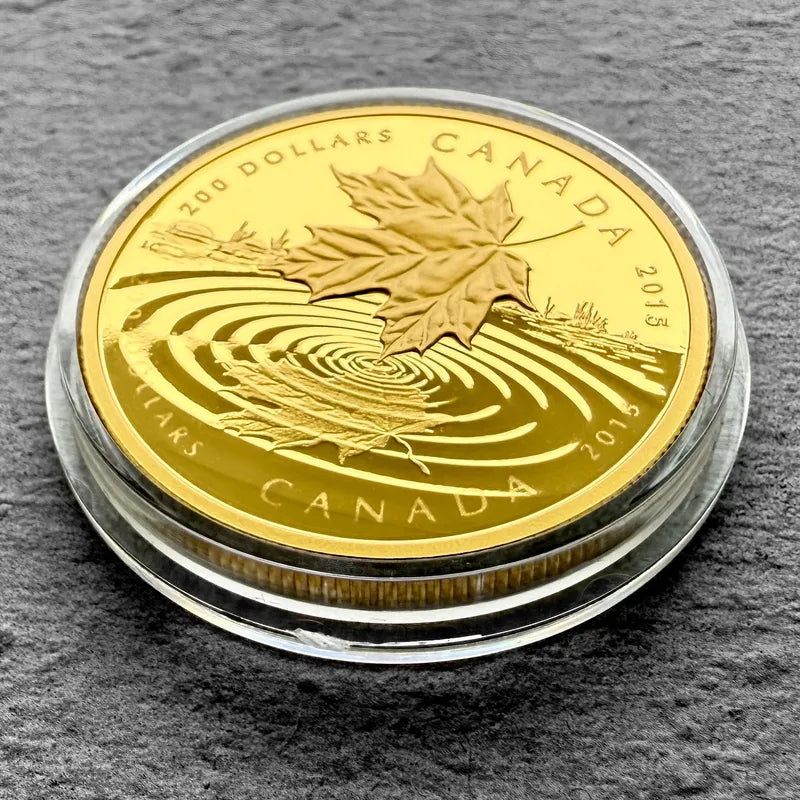 2015 Canada Maple Leaf Reflection 1 oz Gold Coin