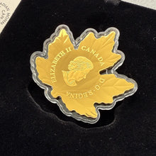 Load image into Gallery viewer, 2016 Canada $200 Maple Shaped Coin 1 oz Gold Coin - Nature&#39;s pure form
