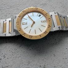 Load image into Gallery viewer, 2019 Bvlgari Bvlgari Two Tone mother of pearl dial BBL33WSPG + Papers
