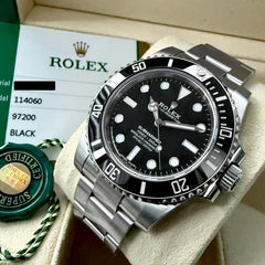 2019 Rolex 40mm Submariner 114060 Stainless - Full Box/ Papers