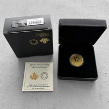 Load image into Gallery viewer, 2020 Canada Victory Nickel 1 oz Gold Coin - End of Second world War Victory
