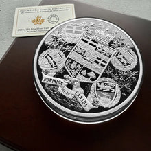 Load image into Gallery viewer, 2020 Reimagined 1905 Arms of Dominion of Canada $250 Kilo Silver Coin
