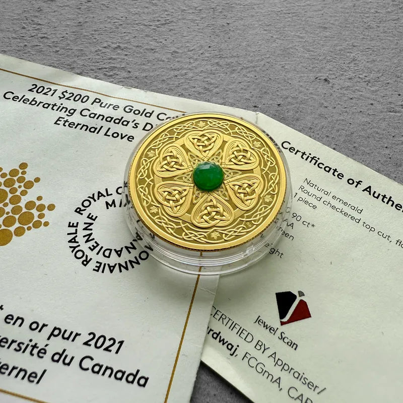 2021 Canada $200 Celebrating Diversity and Love– Pure Gold Coin with AAA
