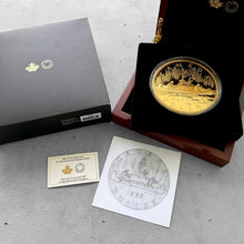 Load image into Gallery viewer, 2021 Canada $1 Quintessential Voyageur Dollar Kilo Gold Coin - 40 Mintage
