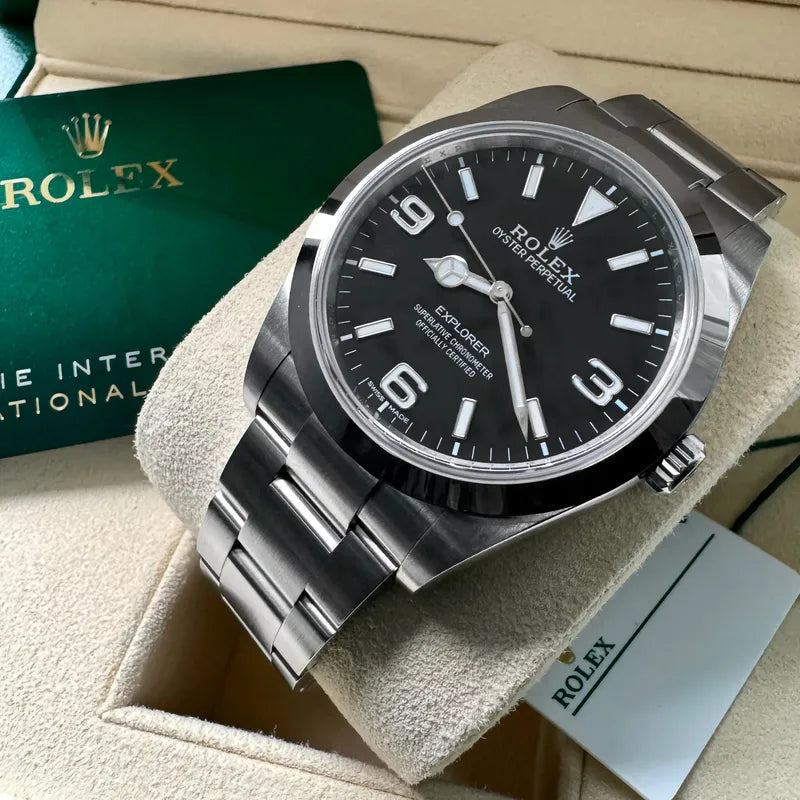 2021 Rolex 39mm Explorer 214270 Box Papers MK2