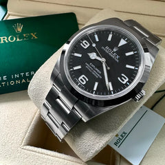 2021 Rolex 39mm Explorer 214270 Box Papers MK2
