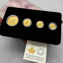 2021 Pure Gold Fractional Set 125th Anniversary of the Klondike Gold Rush