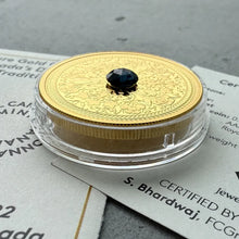 Load image into Gallery viewer, 2022 Canada $200 Celebrating Canada&#39;s Diversity 1oz Gold Coin - With Sapphire
