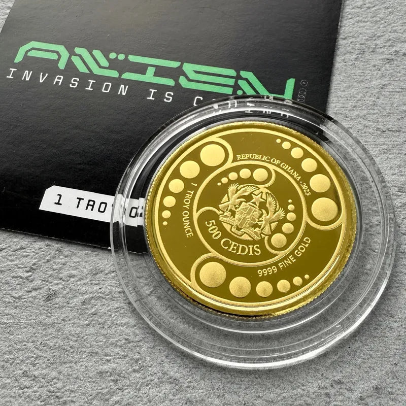 2023 Alien Invasion Gold Proof Gold 1oz - Mintage 100 piece