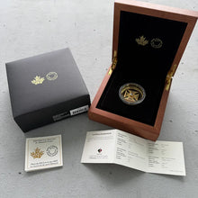 Load image into Gallery viewer, 2023 Canada $250 St Edward&#39;s Crowns Set Sapphires Emeralds, Ruby and Aquamarine
