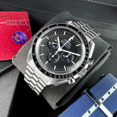 2023 Omega Speedmaster 31030425001001 – Box + Papers + extra Nato
