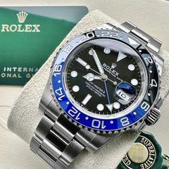 2023 Rolex GMT Master II 126710 BLNR Stainless Box / Papers Unpolished – Batman