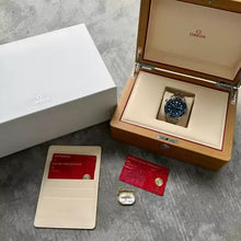 Load image into Gallery viewer, 2024 Omega Seamaster 21030422030001 Stainless Steel - Box Papers - Blue Dial
