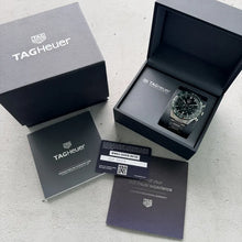 Load image into Gallery viewer, 2024 Tag Heuer Carrera Chronograph 44mm CBN2A1N - Box + Papers - Green Dial
