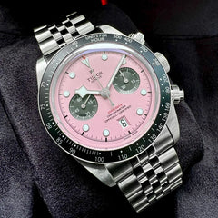 2024 Tudor Black Bay Chrono 79360N Stainless - 79360 - Pink Miami Box + Papers - Unworn!