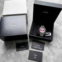Load image into Gallery viewer, 2024 Tudor Black Bay Chrono 79360N Stainless - 79360 - Pink Miami Box + Papers - Unworn!
