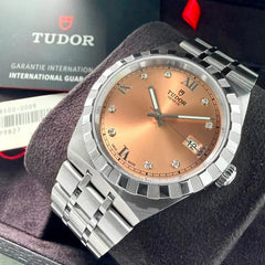 2024 Tudor Royal Diamond Salmon Pink Dial 28500 – Box / Papers