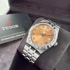 2024 Tudor Royal Salmon Pink Dial 28500 Unpolished – Box / Papers