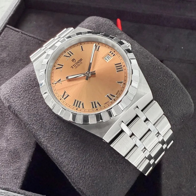 2024 Tudor Royal Salmon Pink Dial 28500 Unpolished – Box / Papers