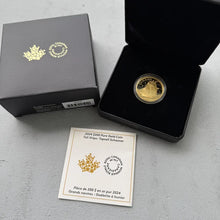 Load image into Gallery viewer, 2024 $200 Pure Gold Tall Ships Queen Elizabeth Canada Coin - Topsail Schooner
