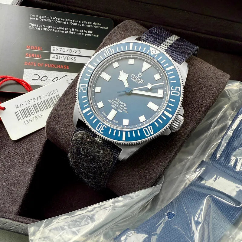 2024 Tudor Pelagos – Box and Papers 25707B – Stunning condition