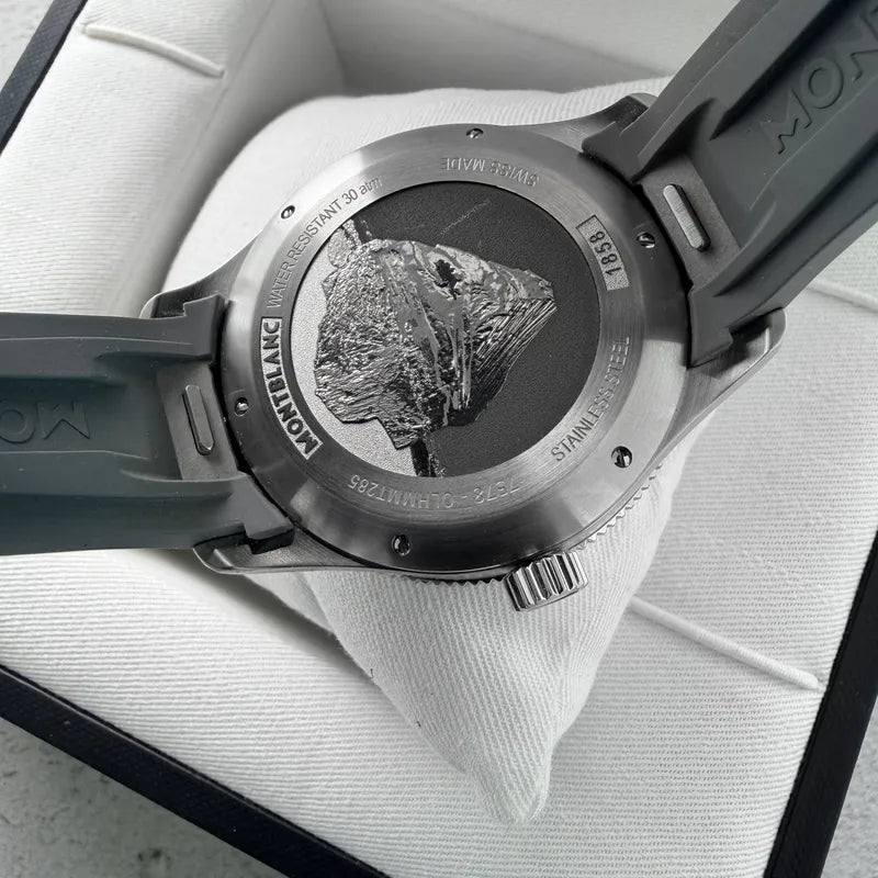 2025 Montblanc Gray Glacier dial Iced Sea 130807 - Box + Papers
