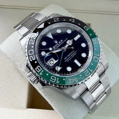 2025 Rolex 126720 Sprite Leftie GMT Master II - 126720VTNR Box Papers
