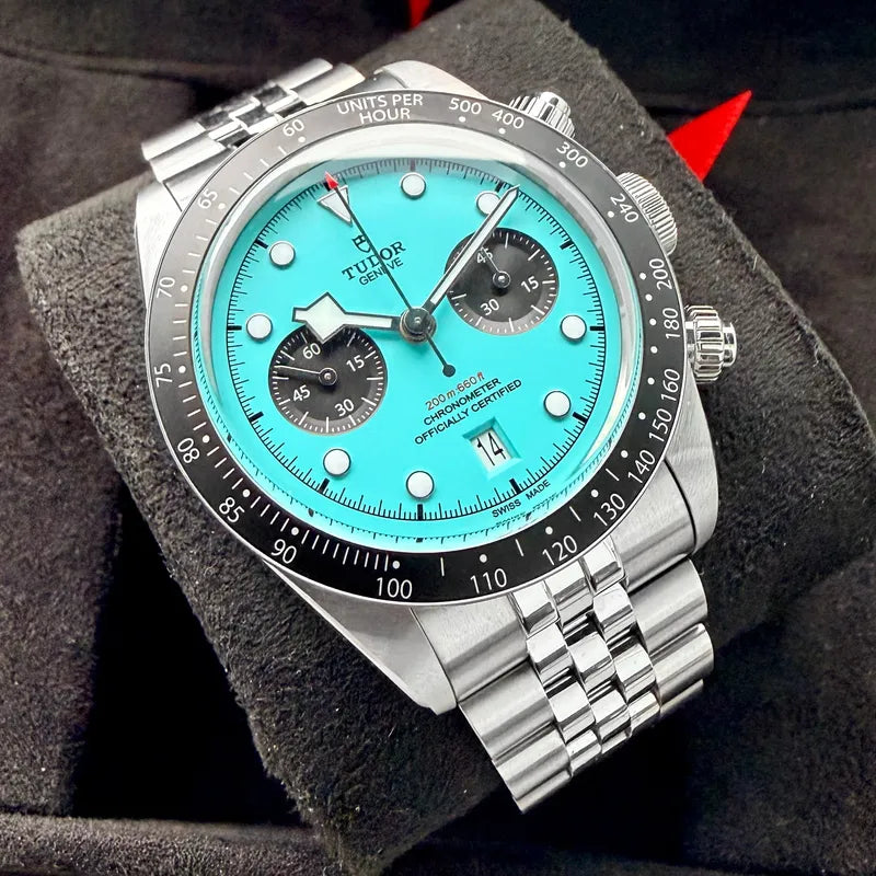 2025 Tudor Black Bay Chrono 79360N Stainless - 79360 Blue Flamingo Box + Papers
