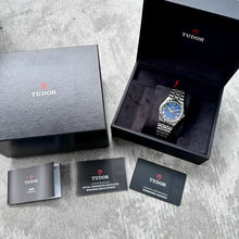 Load image into Gallery viewer, 2025 Tudor Royal Blue Dial 28500 Unpolished – Box / Papers
