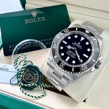Load image into Gallery viewer, 2025 Unworn Rolex 41mm Submariner 124060 Box / Papers - Full Stickers + Hangtag!
