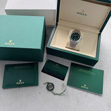 Load image into Gallery viewer, 2026 Unworn Rolex 41mm Oyster Perpetual 134300 Box Papers- Green Dial - FEB 2026
