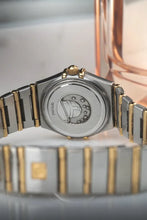 Load image into Gallery viewer, 23mm Ladies Omega Constellation 6553/865 - Gold Diamond Dial
