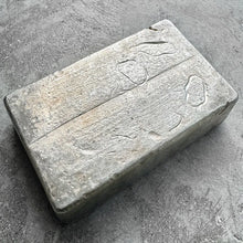 Load image into Gallery viewer, 25 oz .999 Silver Engelhard Poured bar - Pretty Pour lines + Patina
