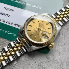 26mm Rolex 69173 Ladies Two Tone Datejust Jubilee - Recent Rolex Service!