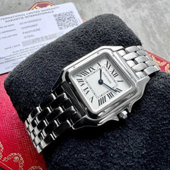 27mm Cartier Panthère Stainless Steel WSPN0007 - Box Papers + Original Receipt