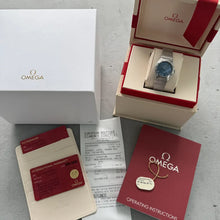 Load image into Gallery viewer, 28mm Omega Constellation Steel Blue Dial 131102860030  Box + papers + receipt
