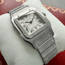Load image into Gallery viewer, 29mm Cartier Santos Galbée 1564 Stainless Steel
