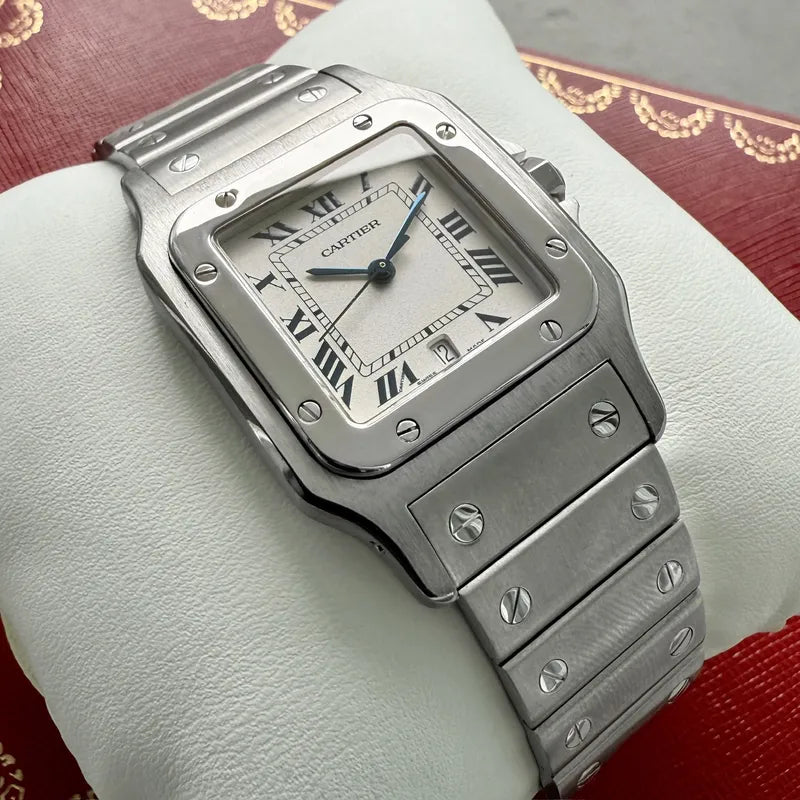 29mm Cartier Santos Galbée 1564 Stainless Steel