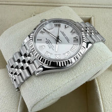 Load image into Gallery viewer, 31mm Rolex Datejust Jubilee Band 278274 – Box Papers - White Dial Roman Numeral
